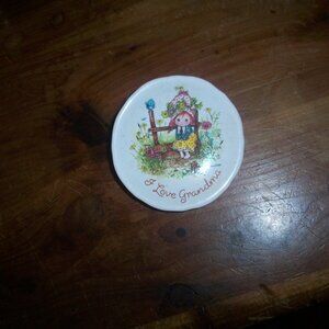 Magnet "I Love Grandma" Ceramic Refrigerator Vintage C.M. Paula Co. 1991 cute
